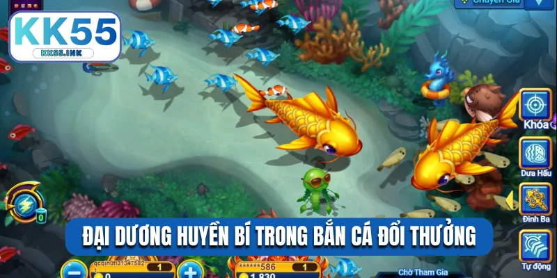 Đại dương huyền bí trong bắn cá đổi thưởng