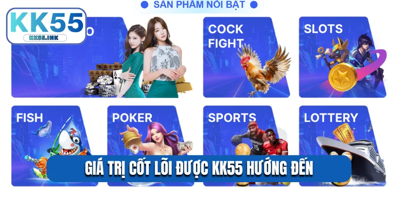 Giá trị cốt lõi được KK55 hướng đến