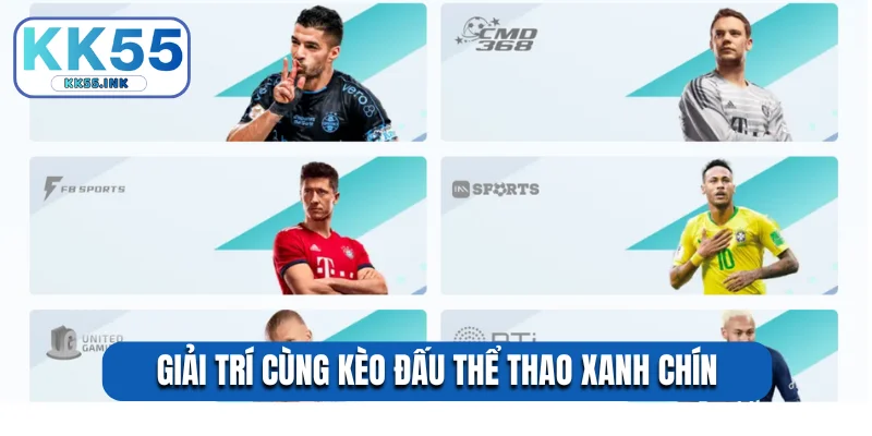 Giải trí cùng kèo đấu thể thao xanh chín