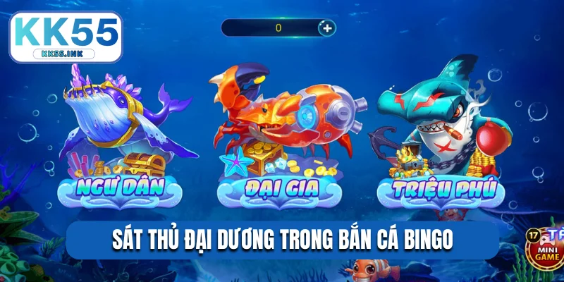 Sát thủ đại dương trong bắn cá bingo